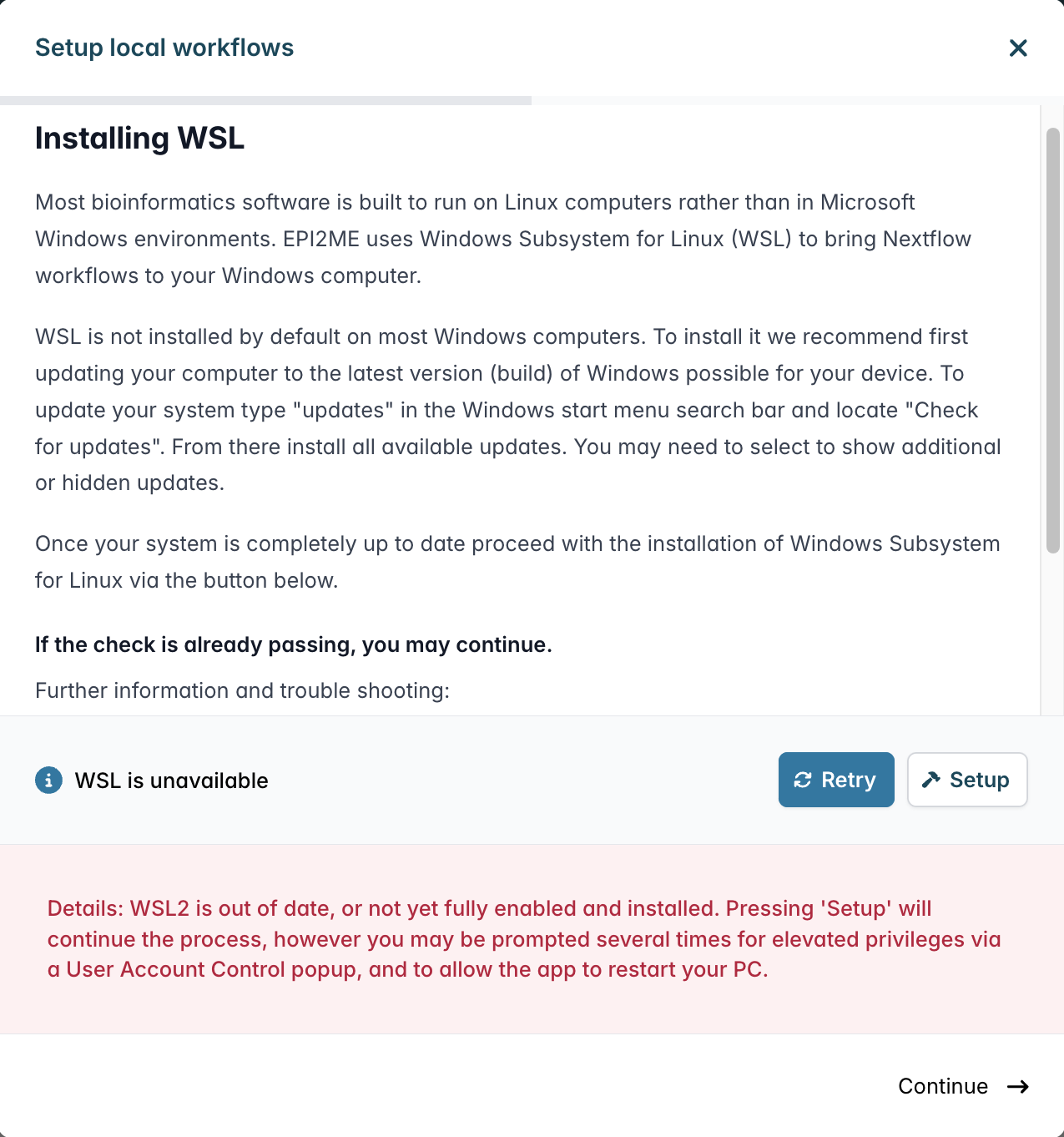 Install WSL